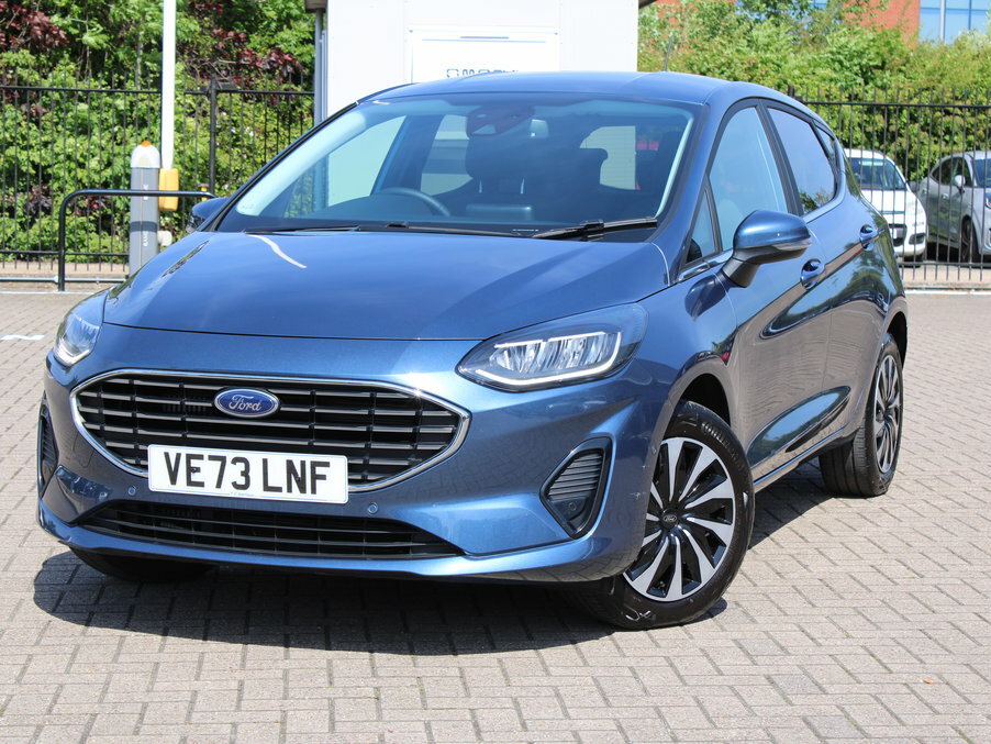 Ford Fiesta 1.0 Ecoboost Titanium VE73LNF Blue #2