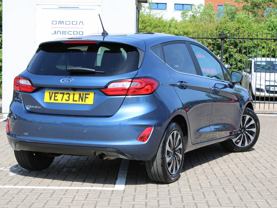 Ford Fiesta 1.0 Ecoboost Titanium VE73LNF Blue #6