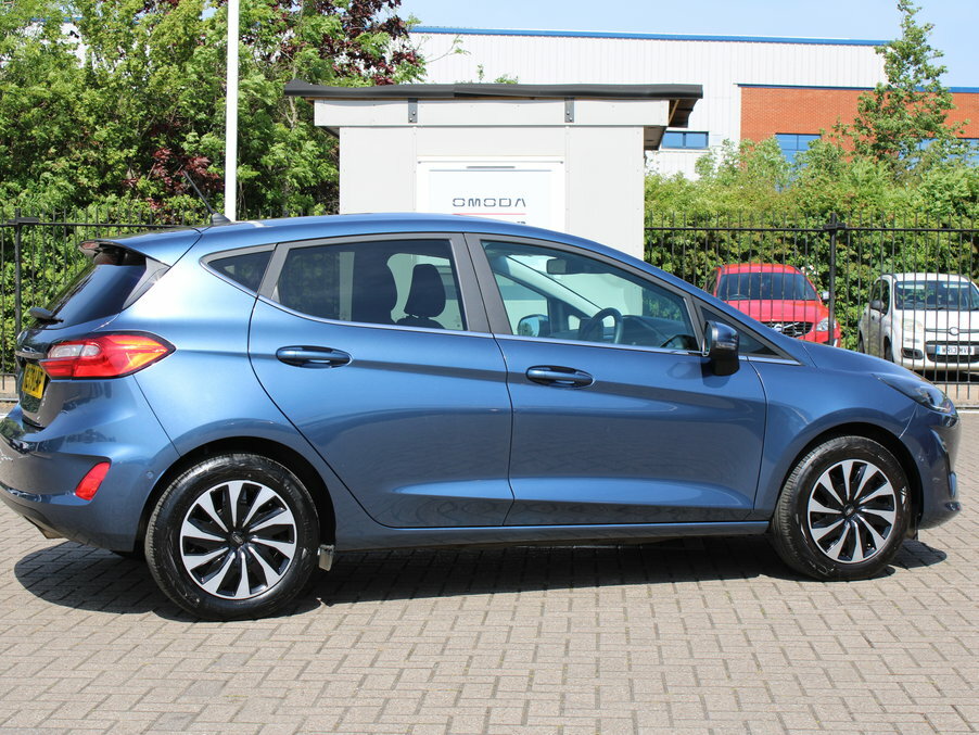 Ford Fiesta 1.0 Ecoboost Titanium VE73LNF Blue #4