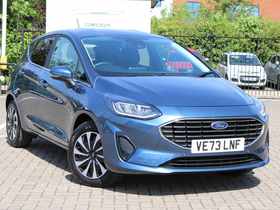 Ford Fiesta 1.0 Ecoboost Titanium Blue