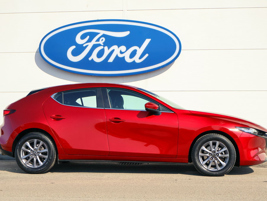 Mazda 3 2.0 E-skyactiv X Mhev 186 Se-l Lux FP23PFF Red #2