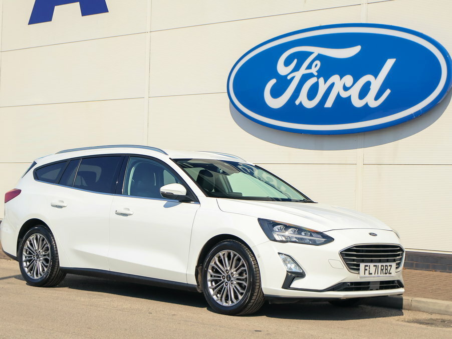 Ford Focus 1.0 Ecoboost Hybrid Mhev 125 Titanium X Ed White