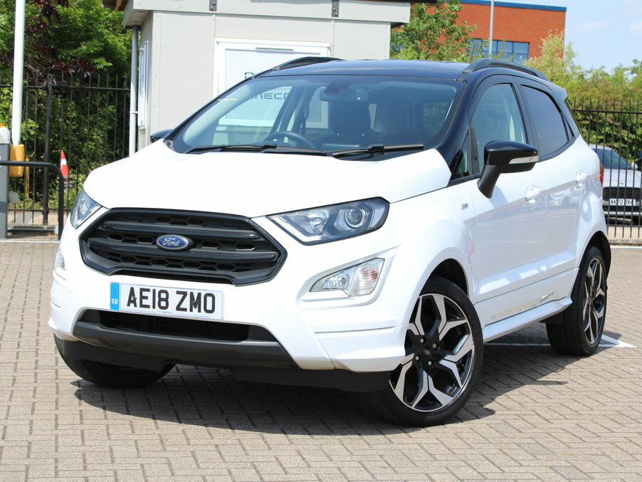 Ford Ecosport 1.0 Ecoboost 140 St-line AE18ZMO White #2