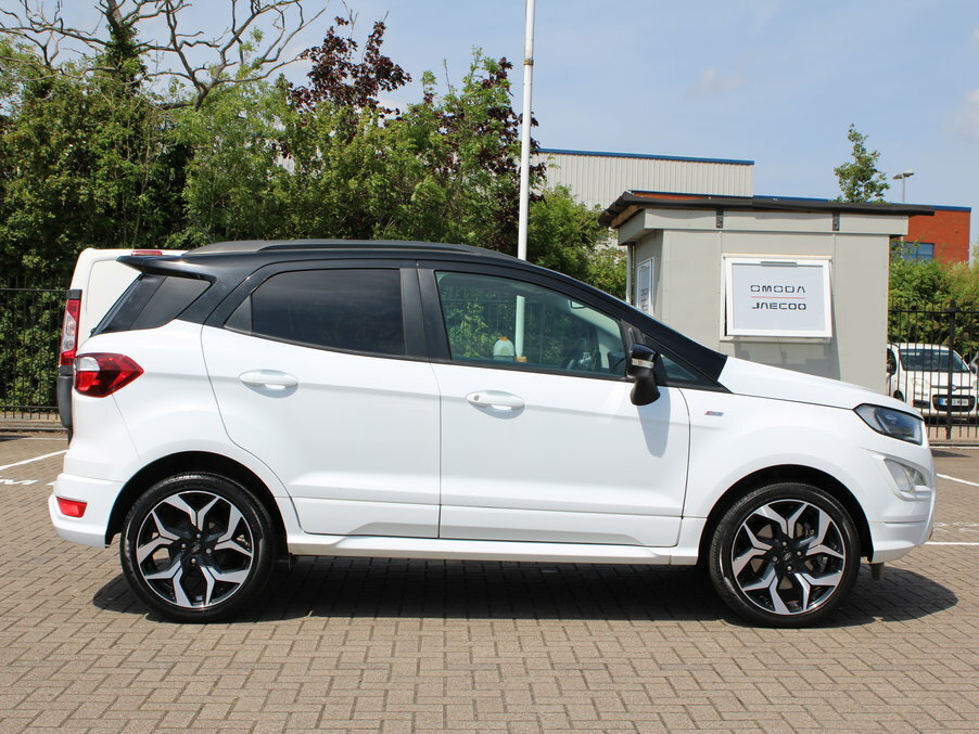Ford Ecosport 1.0 Ecoboost 140 St-line AE18ZMO White #4