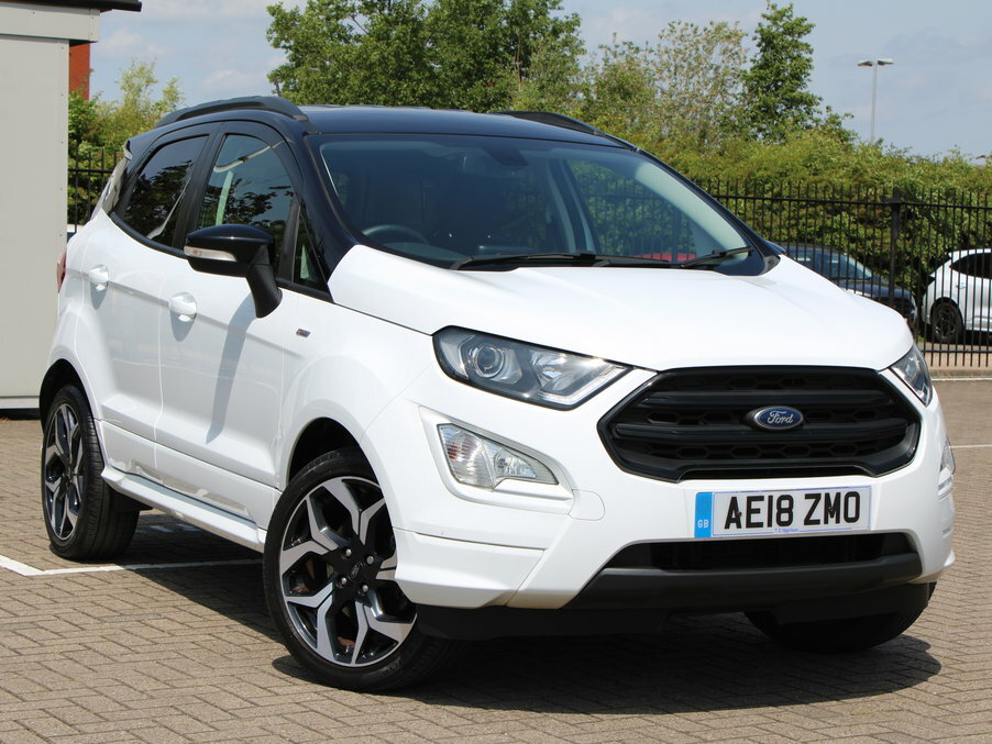 Ford Ecosport 1.0 Ecoboost 140 St-line White