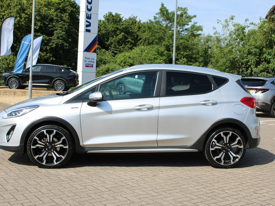 Ford Fiesta 1.0 Ecoboost Hybrid Mhev 125 Active X Edition EA21FZO Silver #3