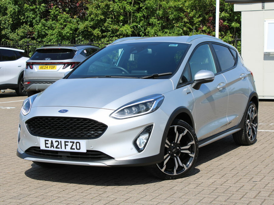 Ford Fiesta 1.0 Ecoboost Hybrid Mhev 125 Active X Edition EA21FZO Silver #2