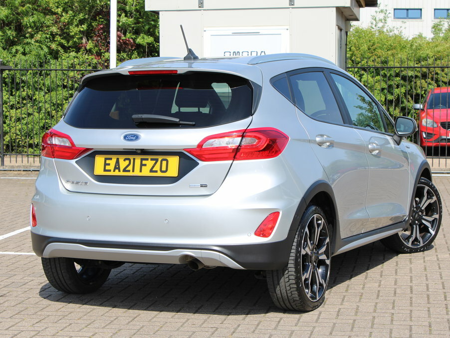 Ford Fiesta 1.0 Ecoboost Hybrid Mhev 125 Active X Edition EA21FZO Silver #5