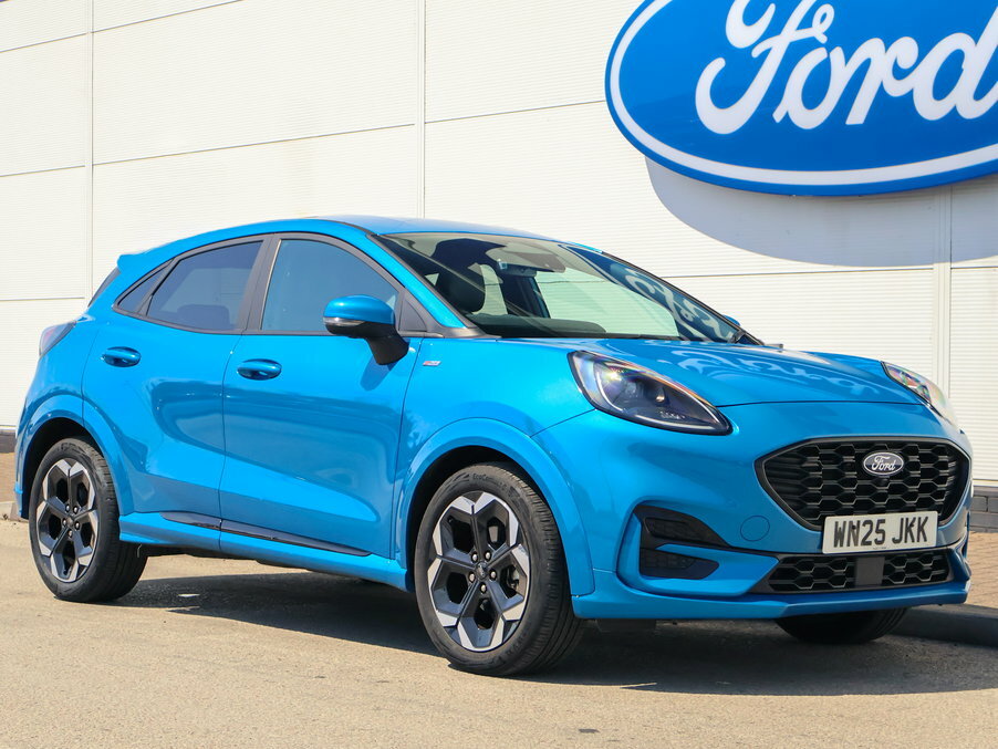 Ford Puma 1.0 Ecoboost Hybrid Mhev 155 St-line X Dct WN25JKK Blue #3
