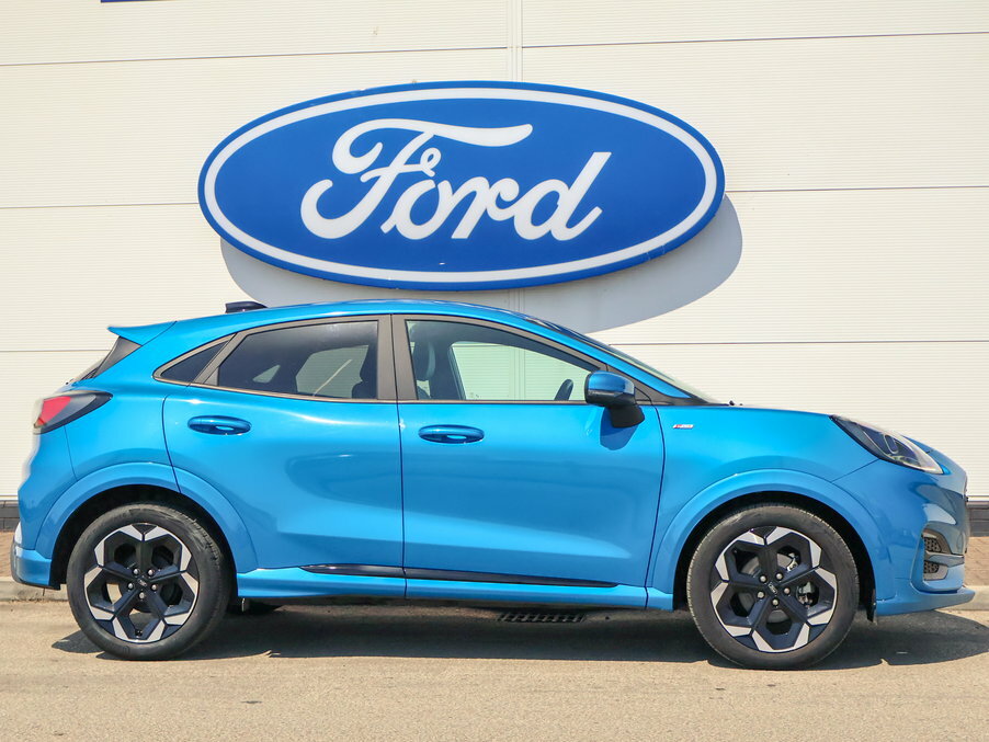 Ford Puma 1.0 Ecoboost Hybrid Mhev 155 St-line X Dct WN25JKK Blue #2