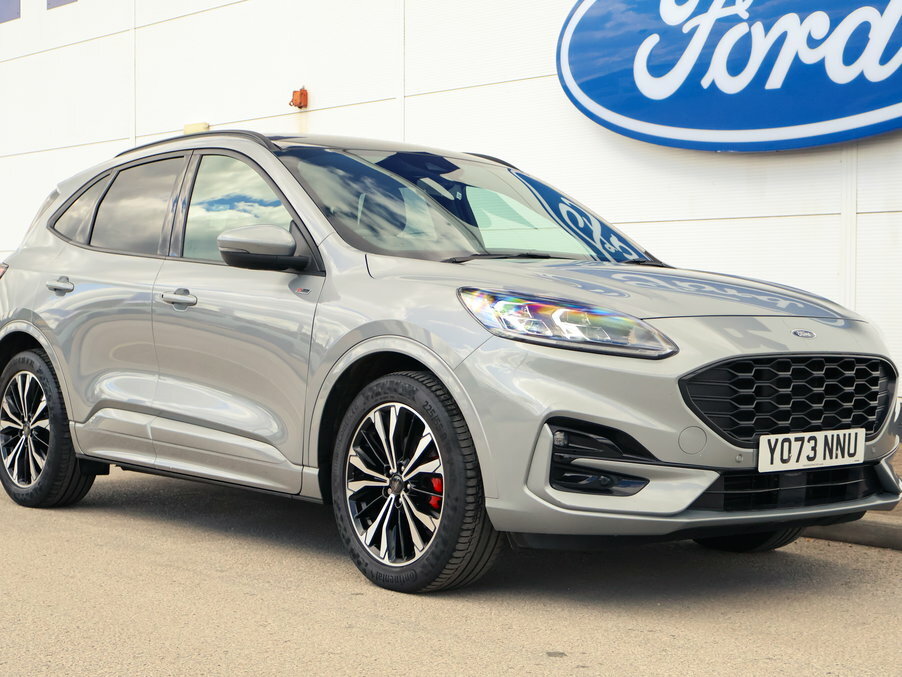 Ford Kuga 1.5 Ecoboost 150 St-line X Edition YO73NNU Silver #4