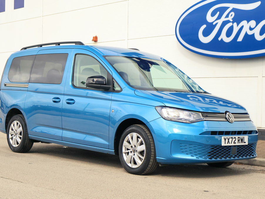 Volkswagen Caddy Maxi Estate Enter Description YX72RWL Blue #3
