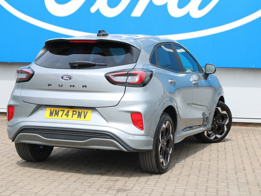 Ford Puma 1.0 Ecoboost Hybrid Mhev St-line X WM74PWV Silver #6