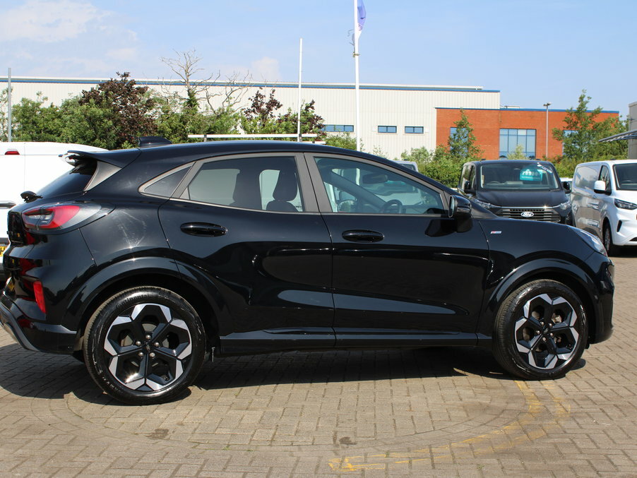 Ford Puma 1.0 Ecoboost Hybrid Mhev St-line X HN25SXY Black #4