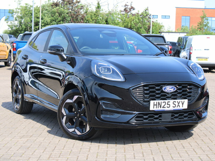 Ford Puma 1.0 Ecoboost Hybrid Mhev St-line X Black