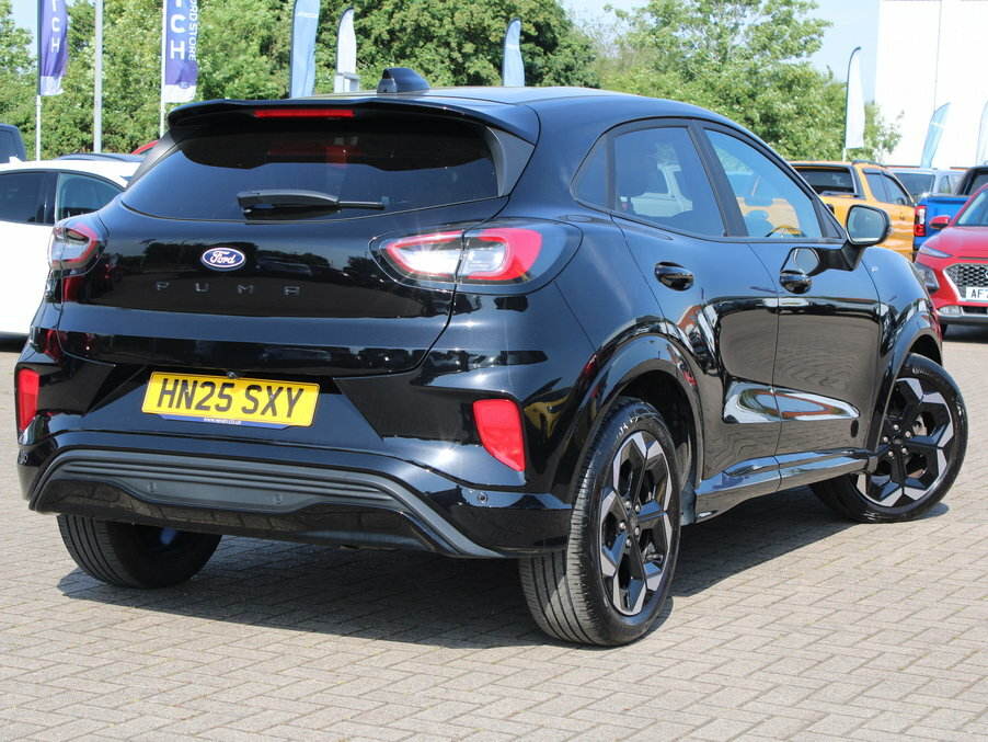 Ford Puma 1.0 Ecoboost Hybrid Mhev St-line X HN25SXY Black #6