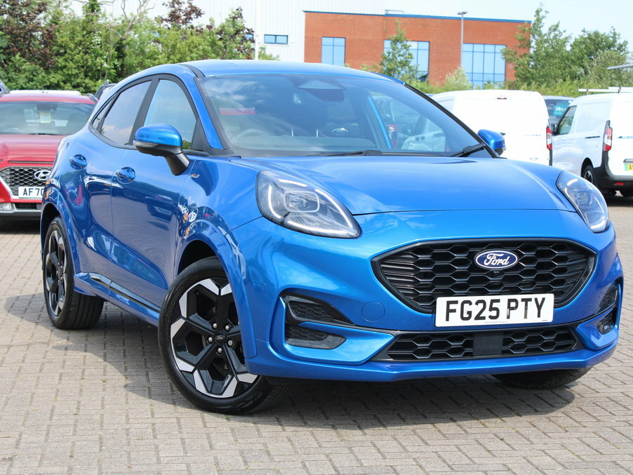 Ford Puma 1.0 Ecoboost Hybrid Mhev St-line X Blue