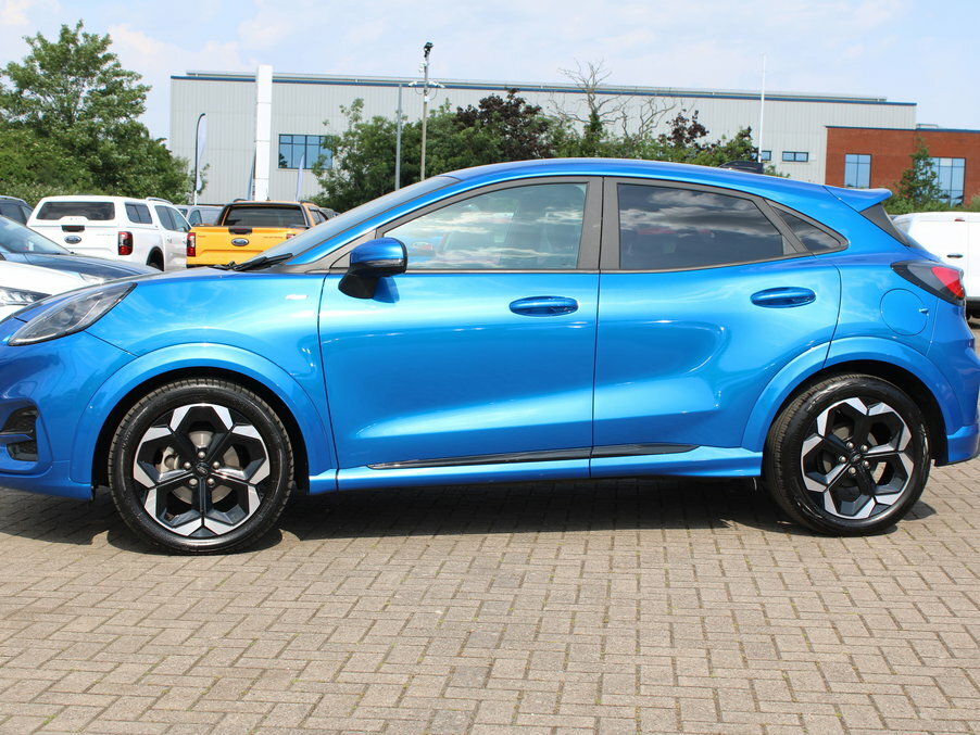 Ford Puma 1.0 Ecoboost Hybrid Mhev St-line X FG25PTY Blue #3