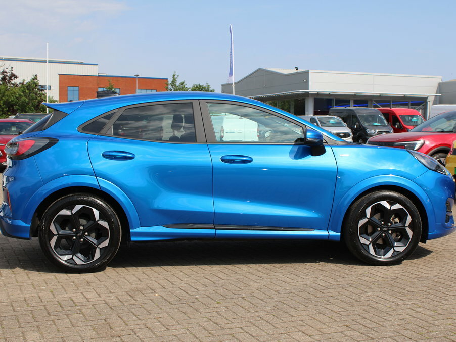 Ford Puma 1.0 Ecoboost Hybrid Mhev St-line X FG25PTY Blue #4