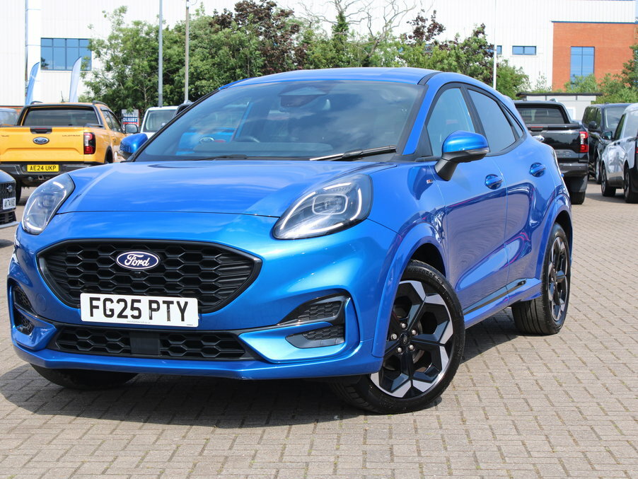 Ford Puma 1.0 Ecoboost Hybrid Mhev St-line X FG25PTY Blue #2