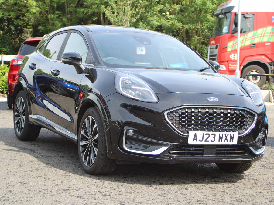 Ford Puma 1.0 Ecoboost Hybr Mhev 155 St-line Vignale Dct Black