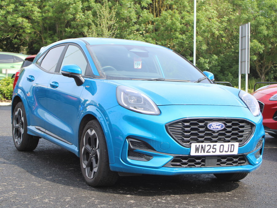 Ford Puma 1.0 Ecoboost Hybrid Mhev 155 St-line X Dct Blue