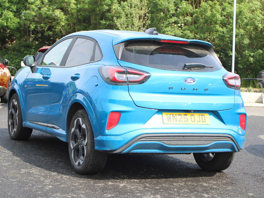 Ford Puma 1.0 Ecoboost Hybrid Mhev 155 St-line X Dct WN25OJD Blue #2