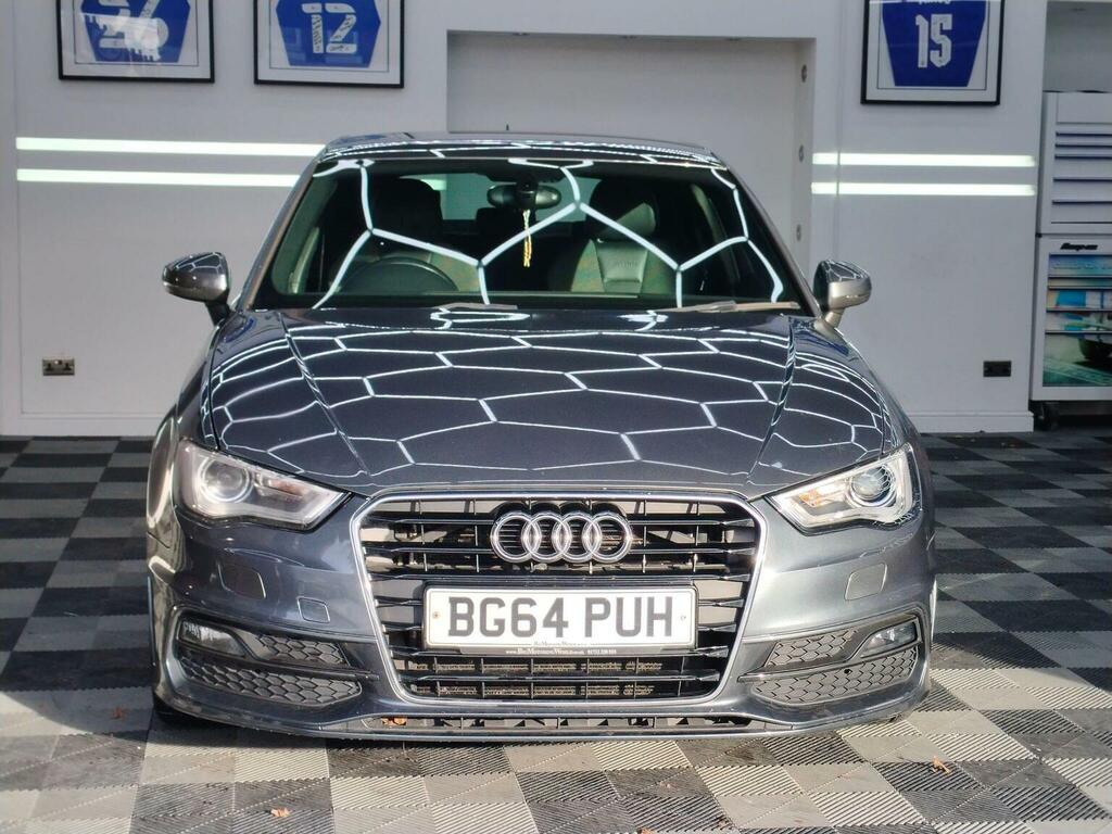 Audi A3 Hatchback 2.0 Tdi S Line Sportback S Tronic Euro 6 BG64PUH Grey #2
