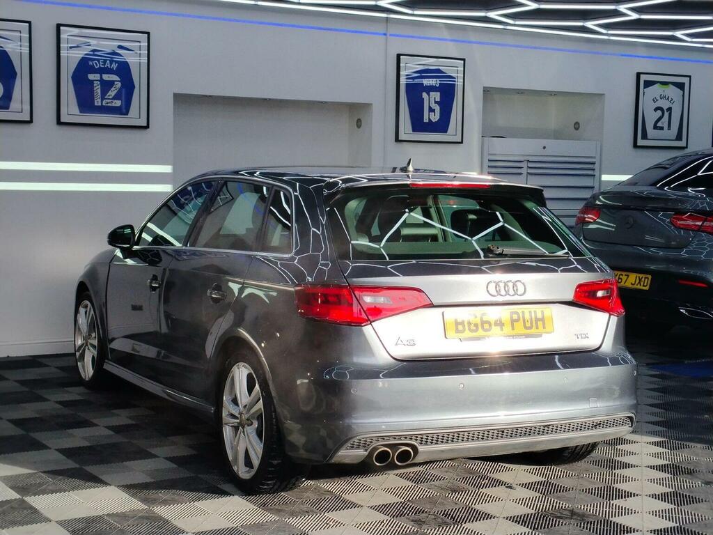 Audi A3 Hatchback 2.0 Tdi S Line Sportback S Tronic Euro 6 BG64PUH Grey #4