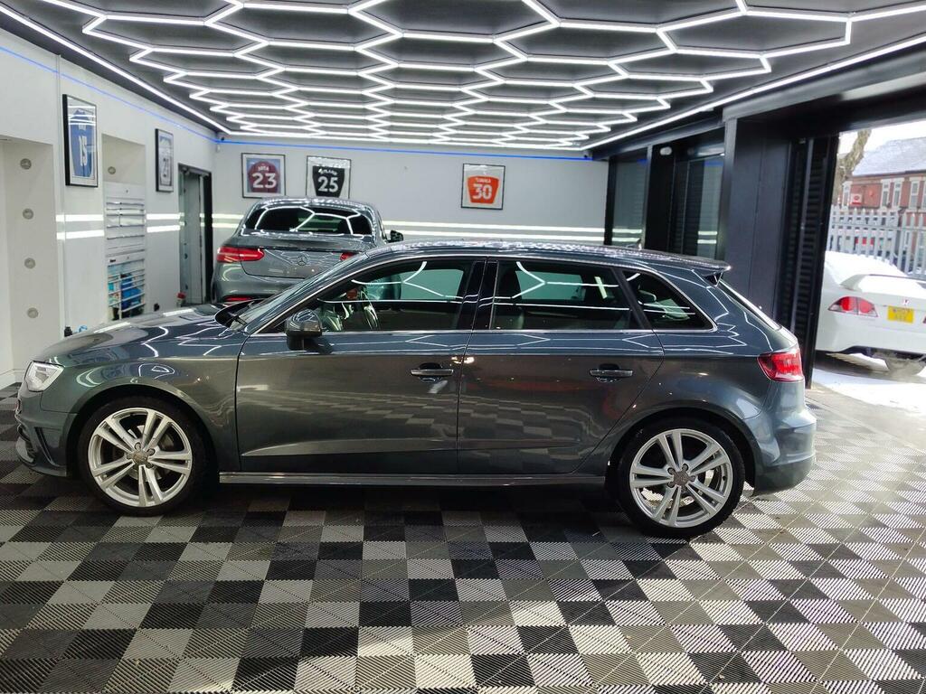 Audi A3 Hatchback 2.0 Tdi S Line Sportback S Tronic Euro 6 BG64PUH Grey #6