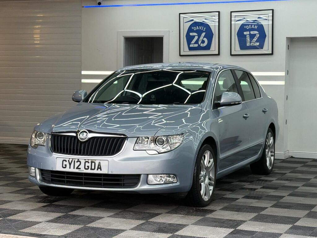 Skoda Superb Hatchback 2.0 Tdi Elegance Dsg Euro 5 201212 Blue #3