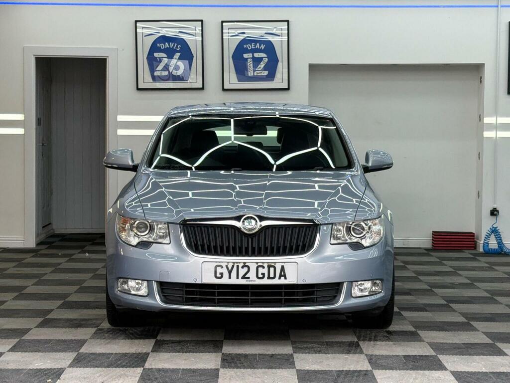 Skoda Superb Hatchback 2.0 Tdi Elegance Dsg Euro 5 201212 Blue #2
