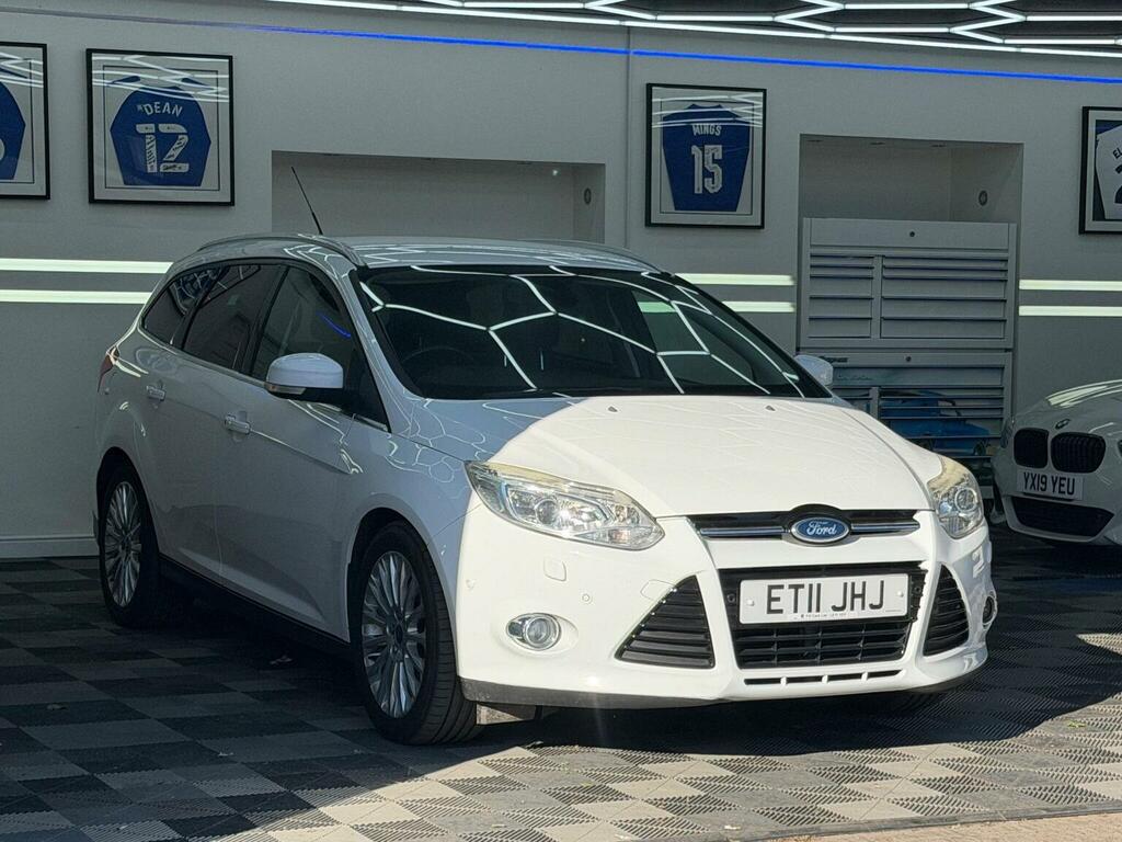 Ford Focus Estate 1.6 Tdci Titanium Euro 5 Ss 201111 Blue