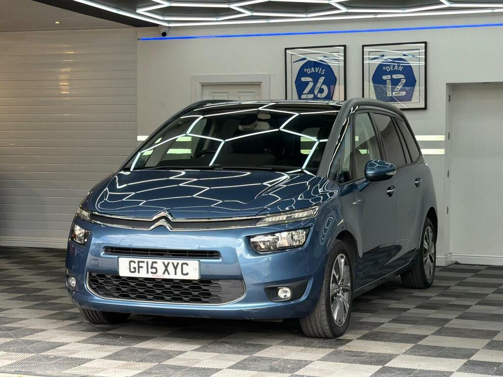 Citroen Grand C4 SpaceTourer Mpv 1.6 E-hdi Exclusive Etg6 Euro 5 Ss 20 Blue #3