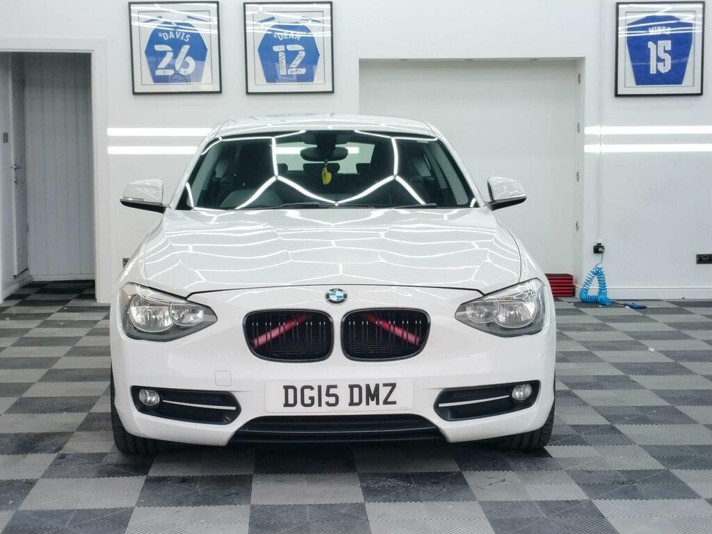 BMW 1 Series Hatchback 1.6 116I Sport Euro 6 Ss 201515 DG15DMZ White #2
