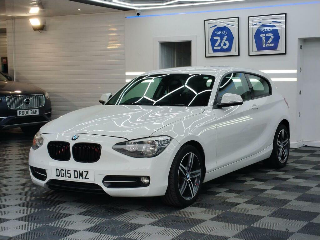 BMW 1 Series Hatchback 1.6 116I Sport Euro 6 Ss 201515 DG15DMZ White #3