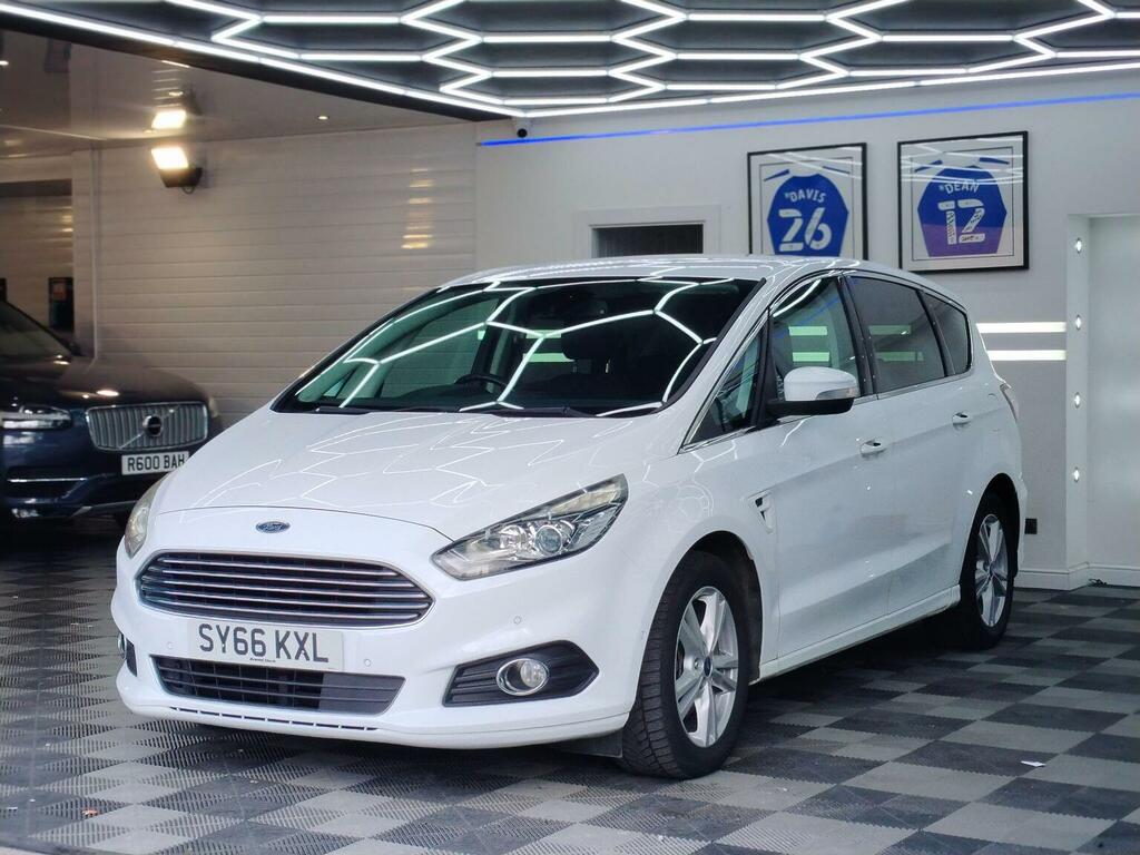 Ford S-Max Mpv 2.0 Tdci Titanium Euro 6 Ss 201666 SY66KXL White #3