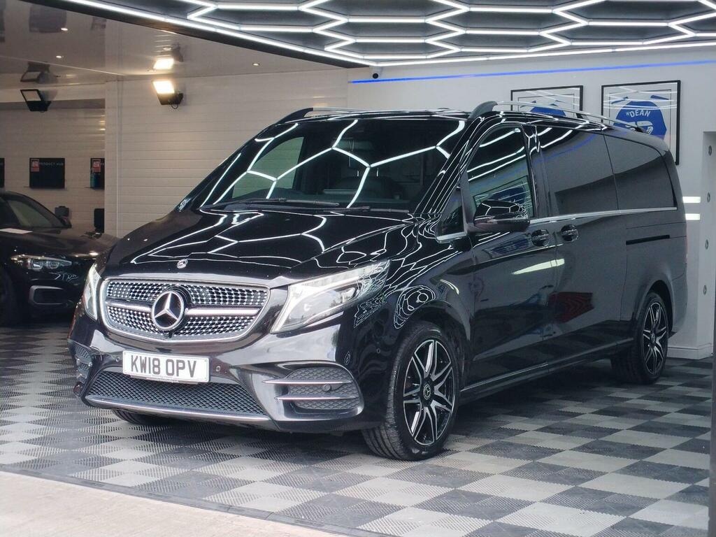 Mercedes-Benz V Class Mpv 2.2 V250d Amg Line G-tronic Euro 6 Ss KW18OPV Black #3