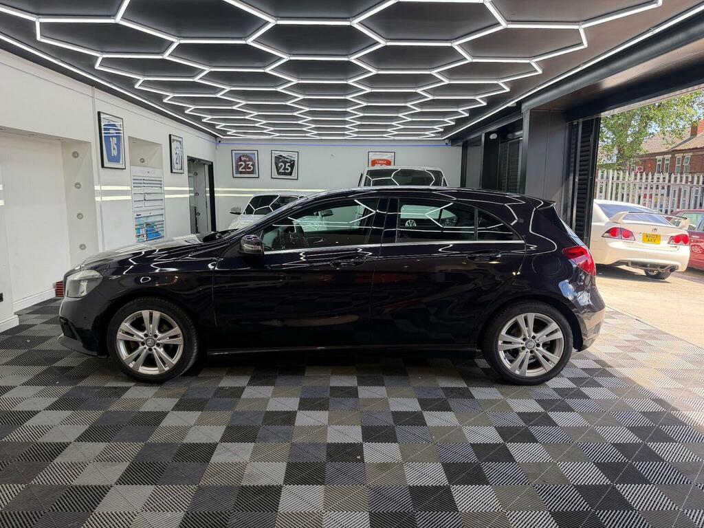 Mercedes-Benz A Class Hatchback 1.5 A180d Sport Executive 7G-dct Euro EO66FNX Purple #6