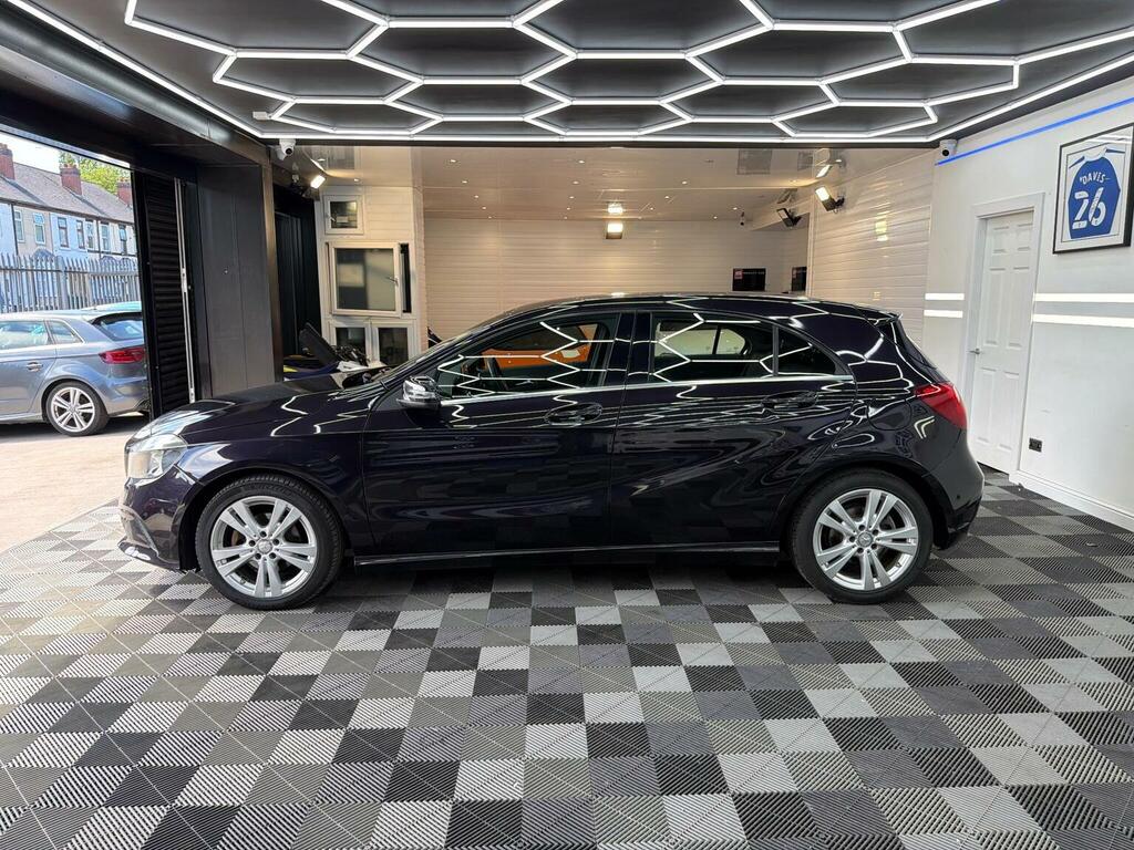 Mercedes-Benz A Class Hatchback 1.5 A180d Sport Executive 7G-dct Euro EO66FNX Purple #5
