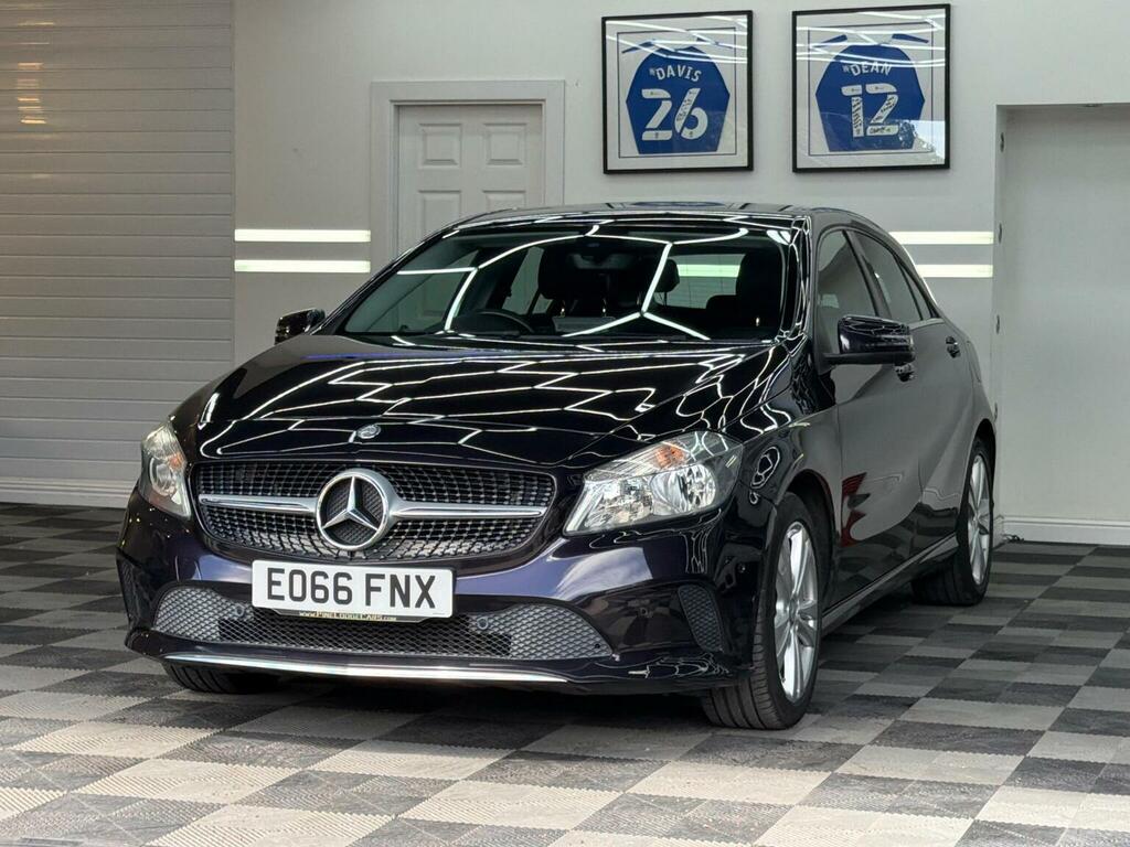 Mercedes-Benz A Class Hatchback 1.5 A180d Sport Executive 7G-dct Euro EO66FNX Purple #3