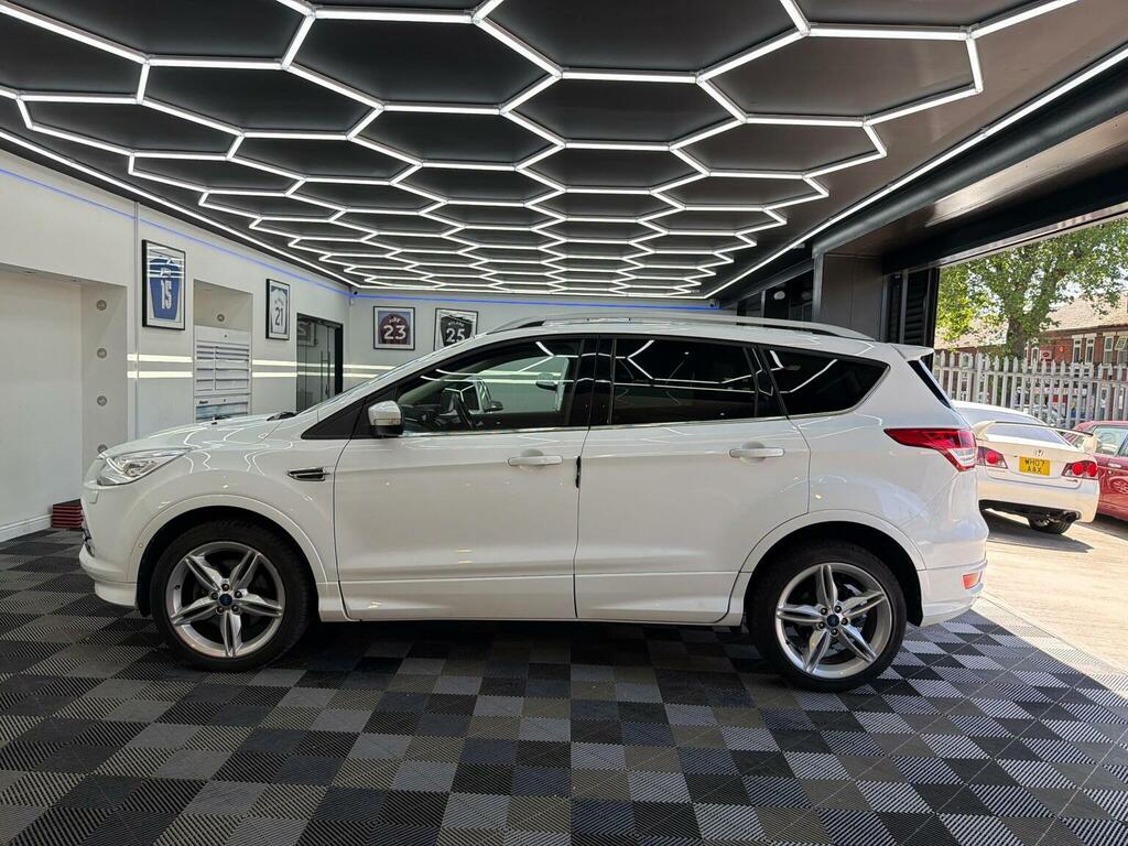 Ford Kuga Suv 2.0 Tdci Titanium X Awd Euro 6 Ss 2016 VU16KTJ White #6