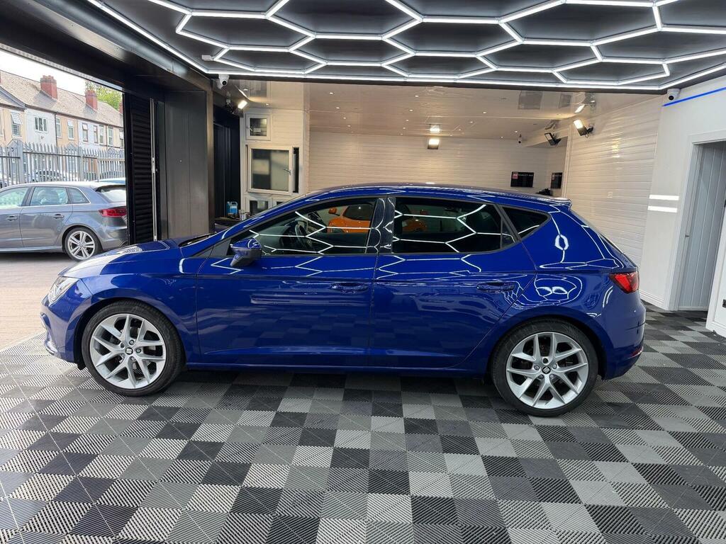 Seat Leon Hatchback 1.4 Tsi Fr Technology Euro 6 Ss SC68OGK Blue #5