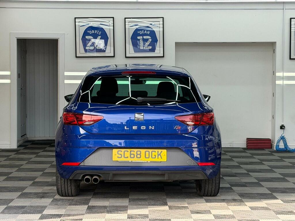 Seat Leon Hatchback 1.4 Tsi Fr Technology Euro 6 Ss SC68OGK Blue #6