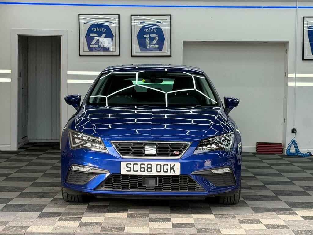 Seat Leon Hatchback 1.4 Tsi Fr Technology Euro 6 Ss SC68OGK Blue #2