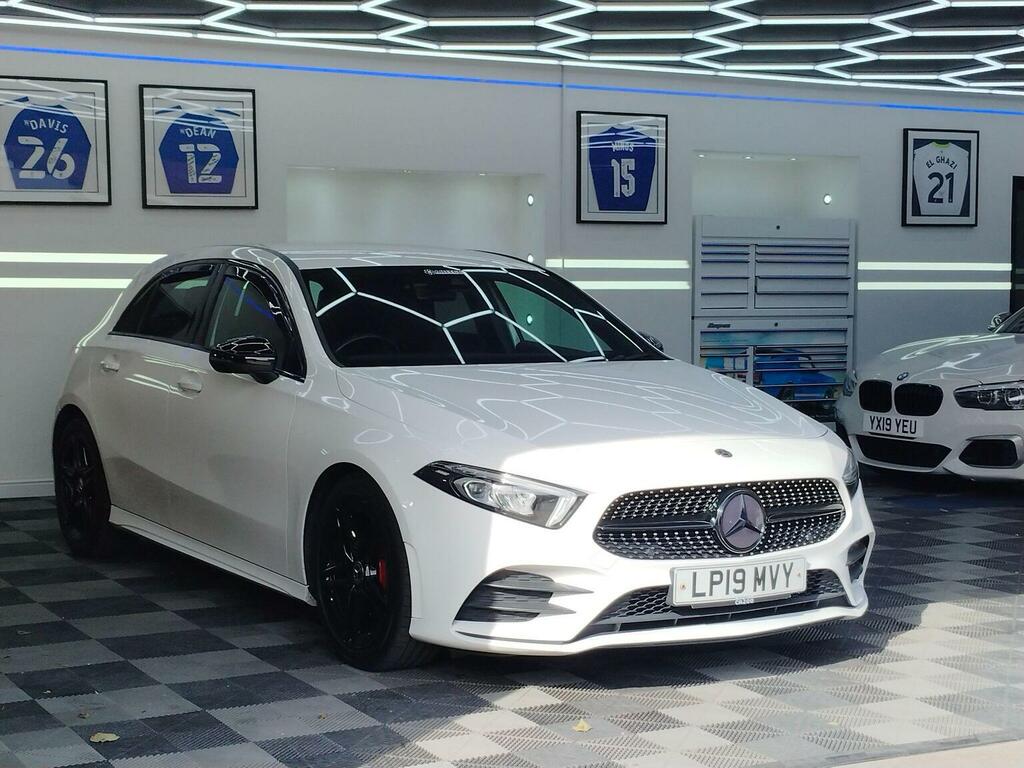 Mercedes-Benz A Class Hatchback 1.5 A180d Amg Line 7G-dct Euro 6 Ss 5 White