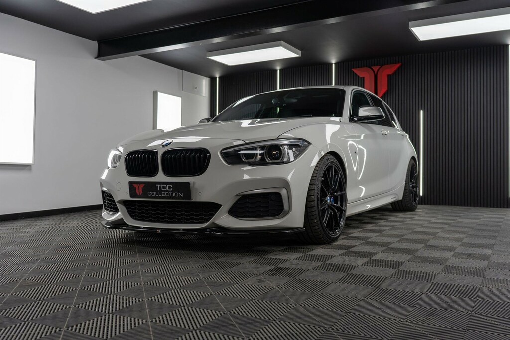 BMW 1 Series Hatchback LN67BBZ White #6