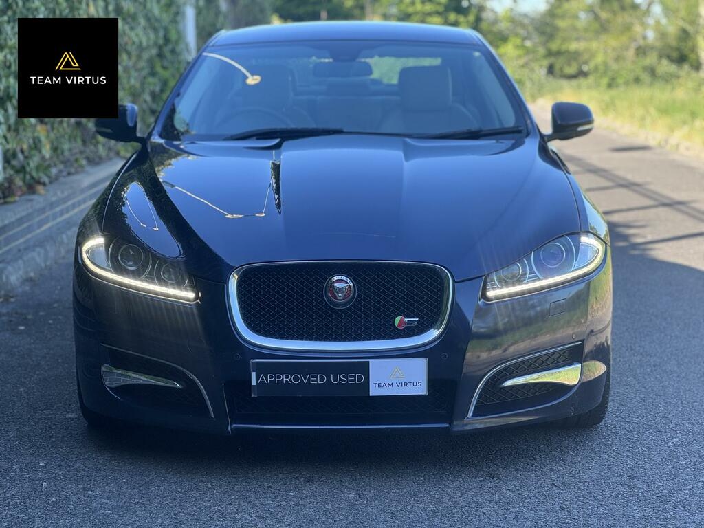 Jaguar XF 3.0D S V6 Portfolio Saloon Euro 5 EF64YPP Blue #5