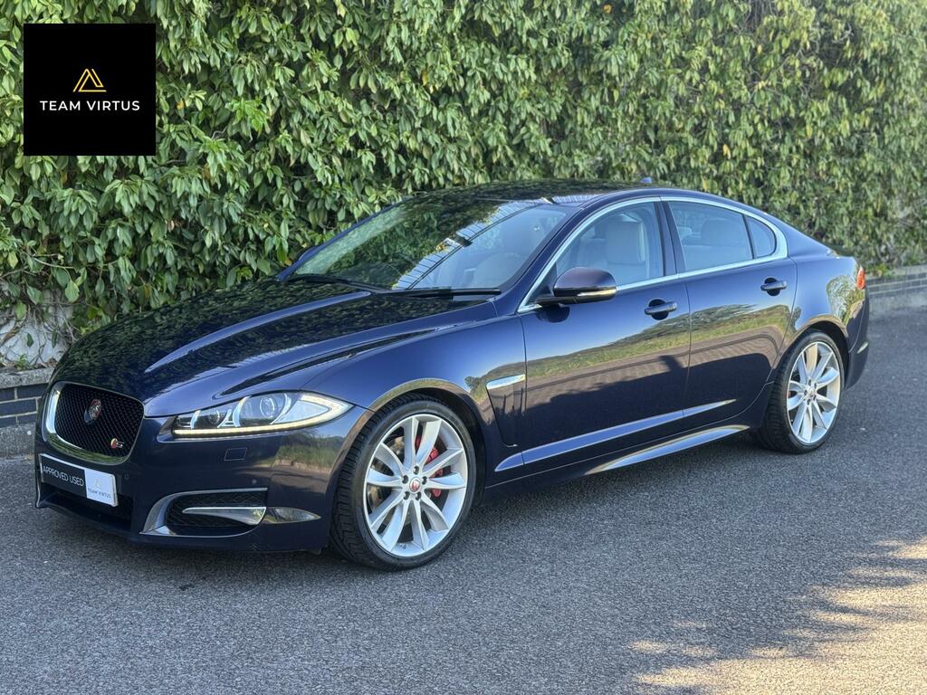 Jaguar XF 3.0D S V6 Portfolio Saloon Euro 5 EF64YPP Blue #6