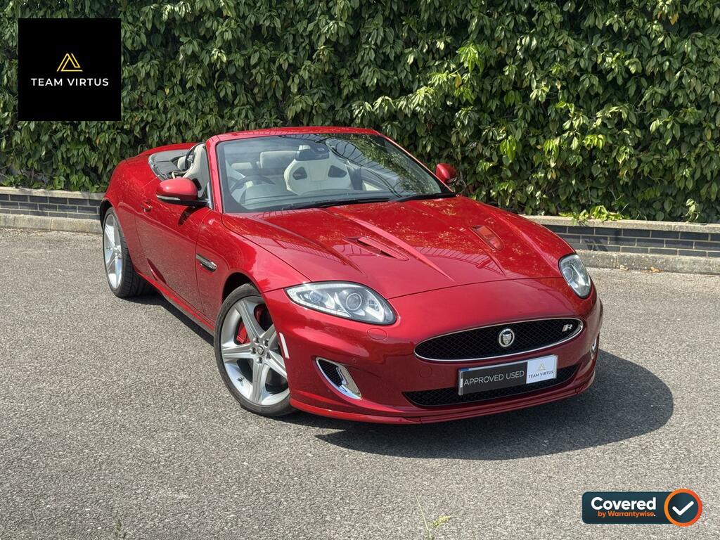 Jaguar XKR 5.0 V8 Convertible Euro 5 510 Ps Red